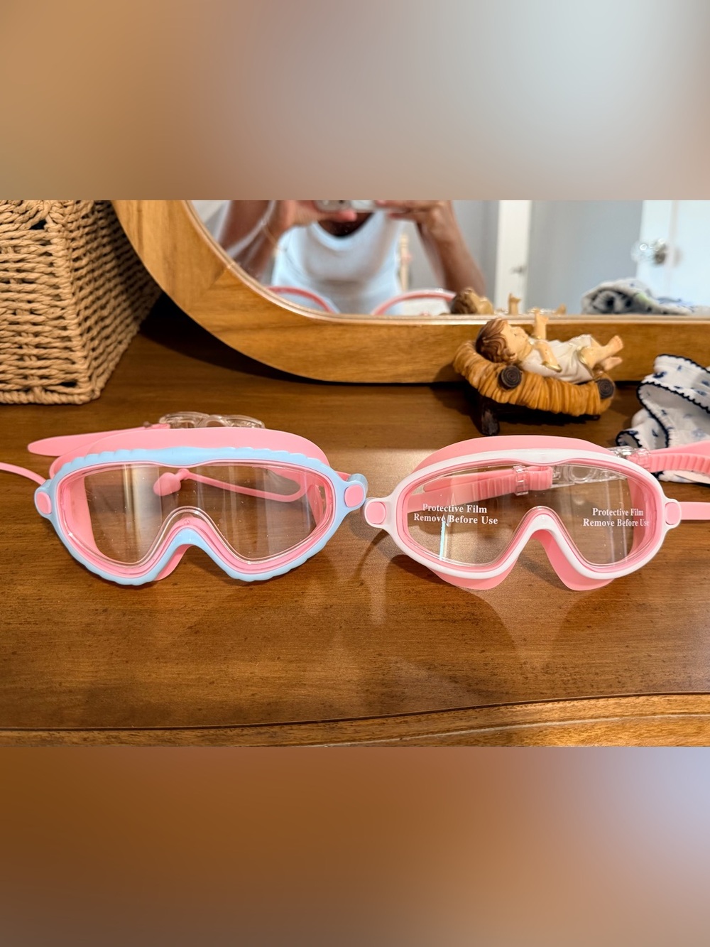 Tina Toes kids non leak swim goggles